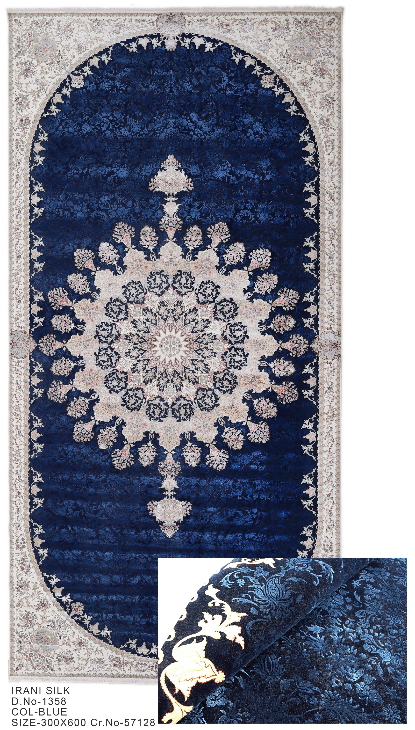 7699.No-1358 COL-BLUE SIZE-300X600 Cr